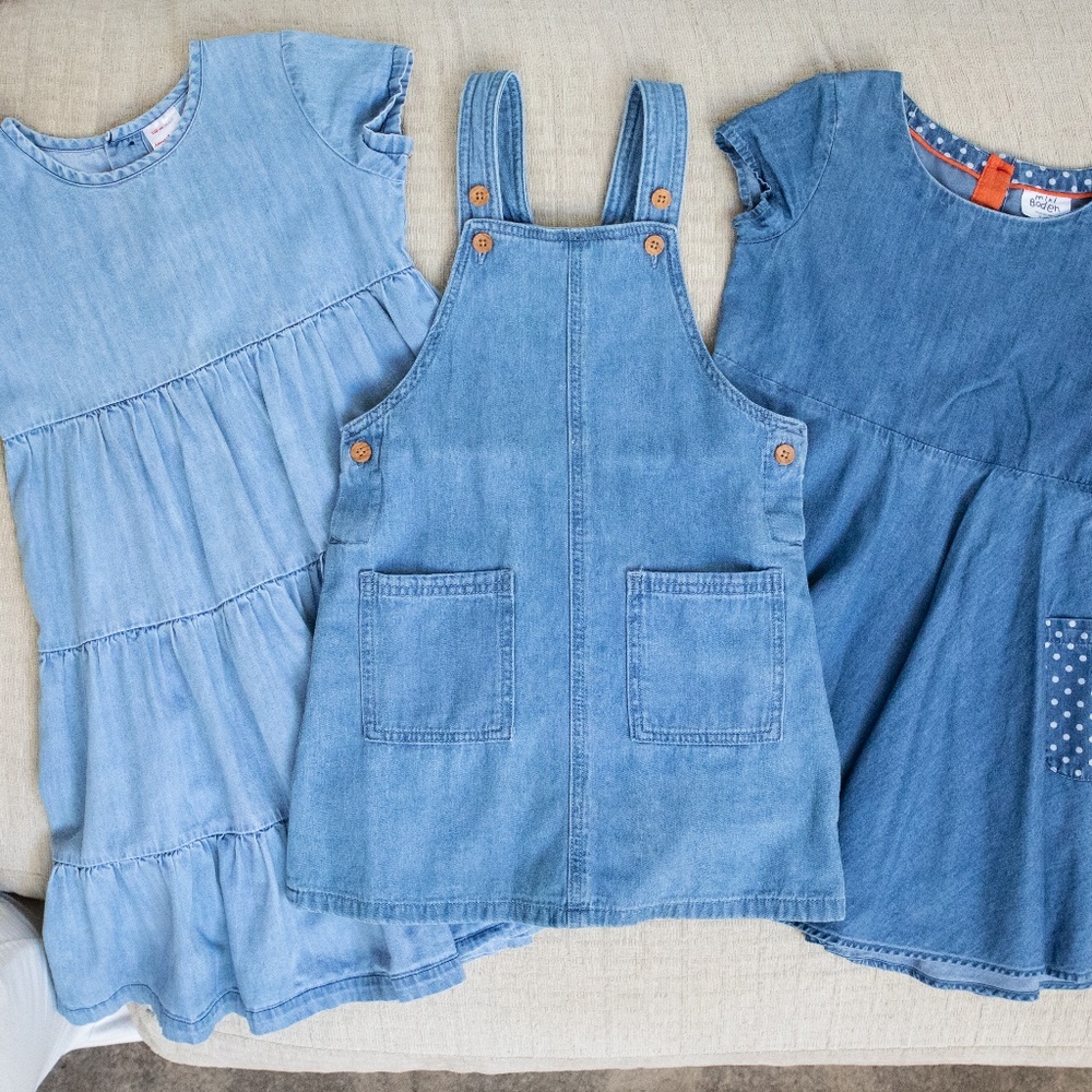 Hanna Andersson MiniBoden Little Co. Girls Dress Set